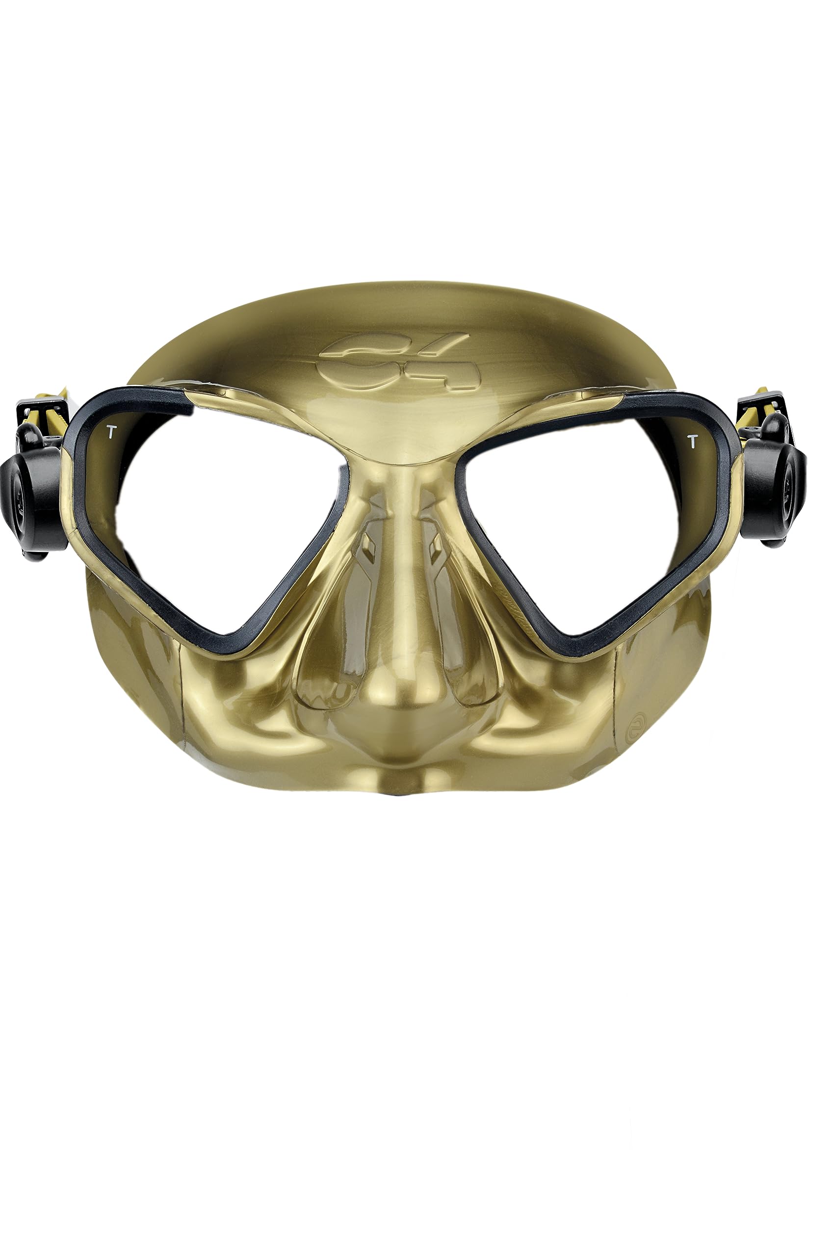 C4 Fins Aurea maschera apnea oro taglia unica