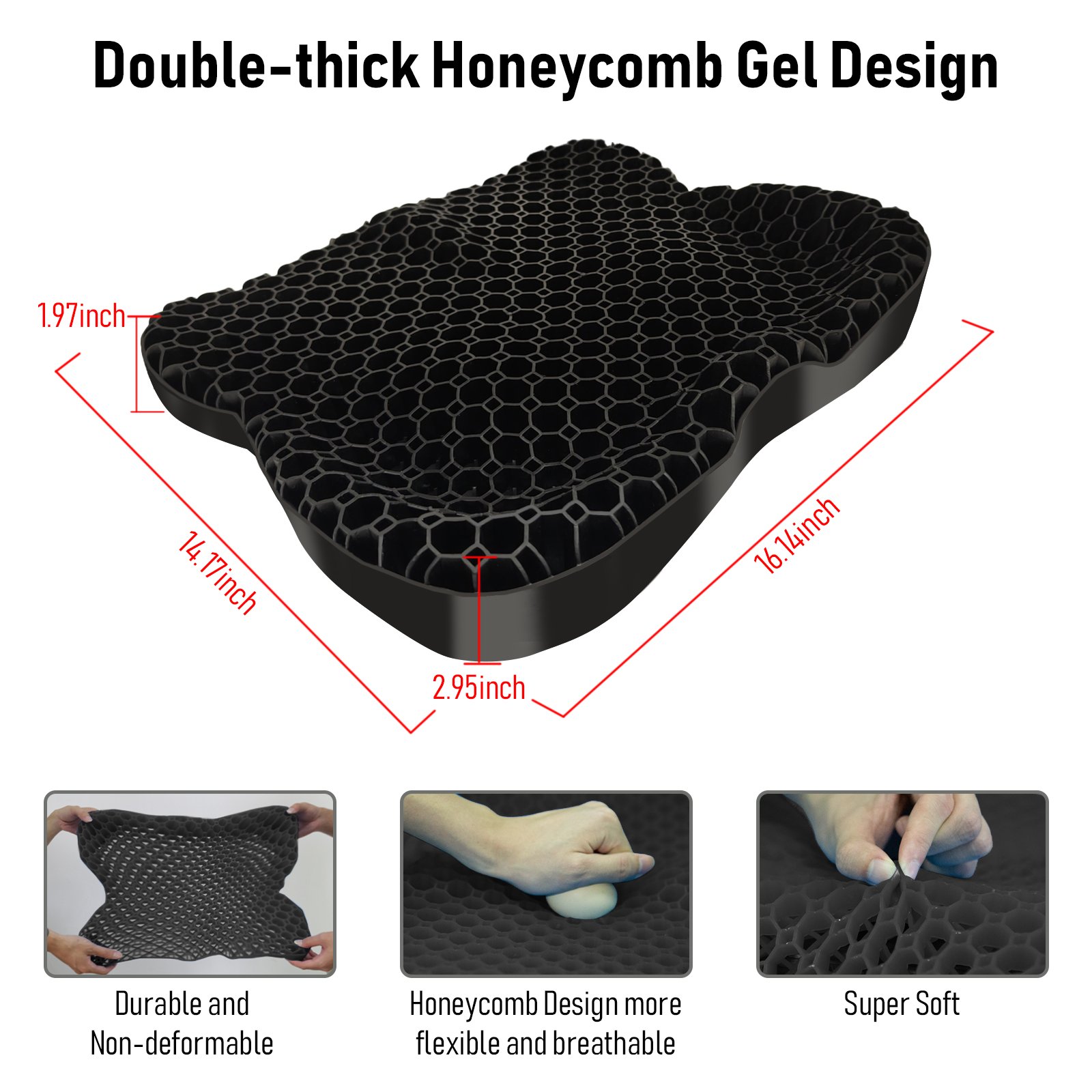 NEW-Vi Kayak Seat Cushion cuscino sedile kayak in gel