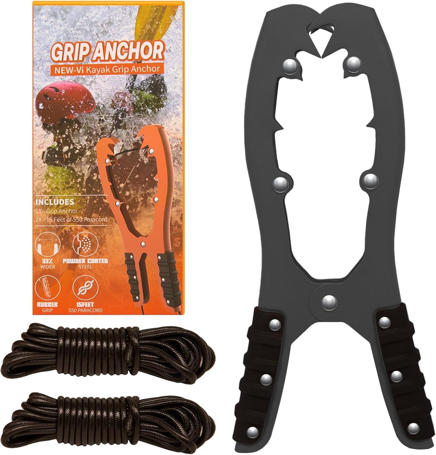 NEW-Vi Kayak Anchor Grip pinza per ancora con cordino