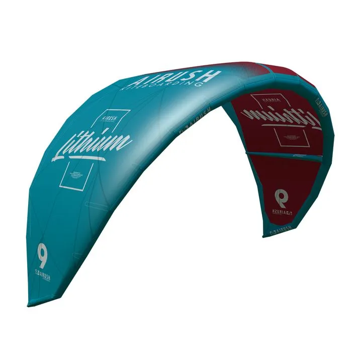 Airush Kites Lithium V11 kite 5 m rosso e turchese