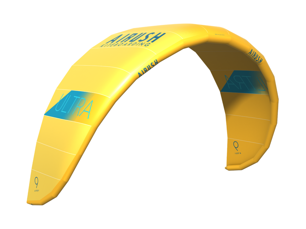 Airush Kites Ultra v5 cometa kite 4 m Yellow foil freeride