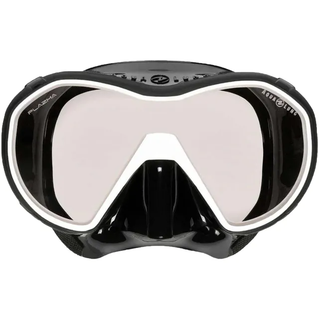 Aqualung Maschere da immersione Plazma maschera subacquea Black / White silicone