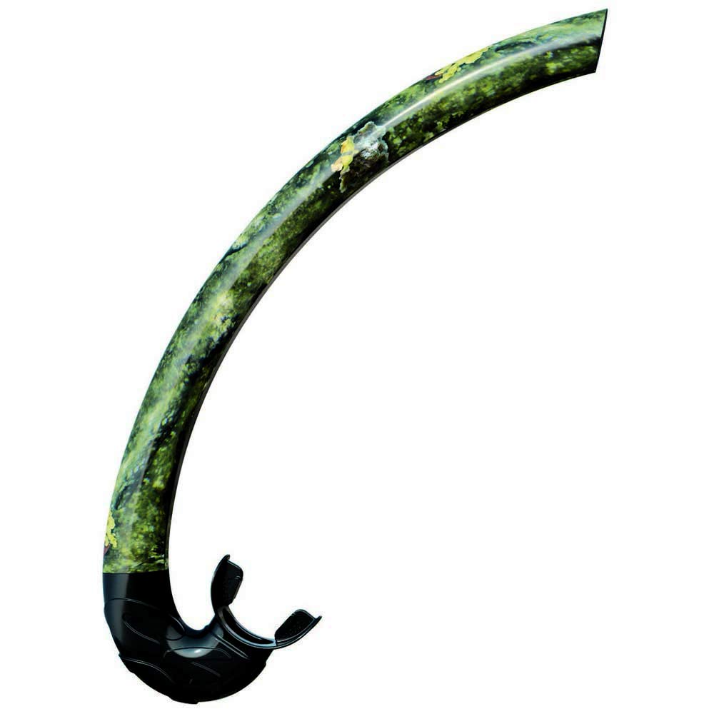 C4 Mistral Soft snorkel nero per apnea e pesca subacquea