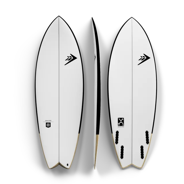 Firewire Rob Machado Seaside 2026 tavola surf nera 5'2" Helium