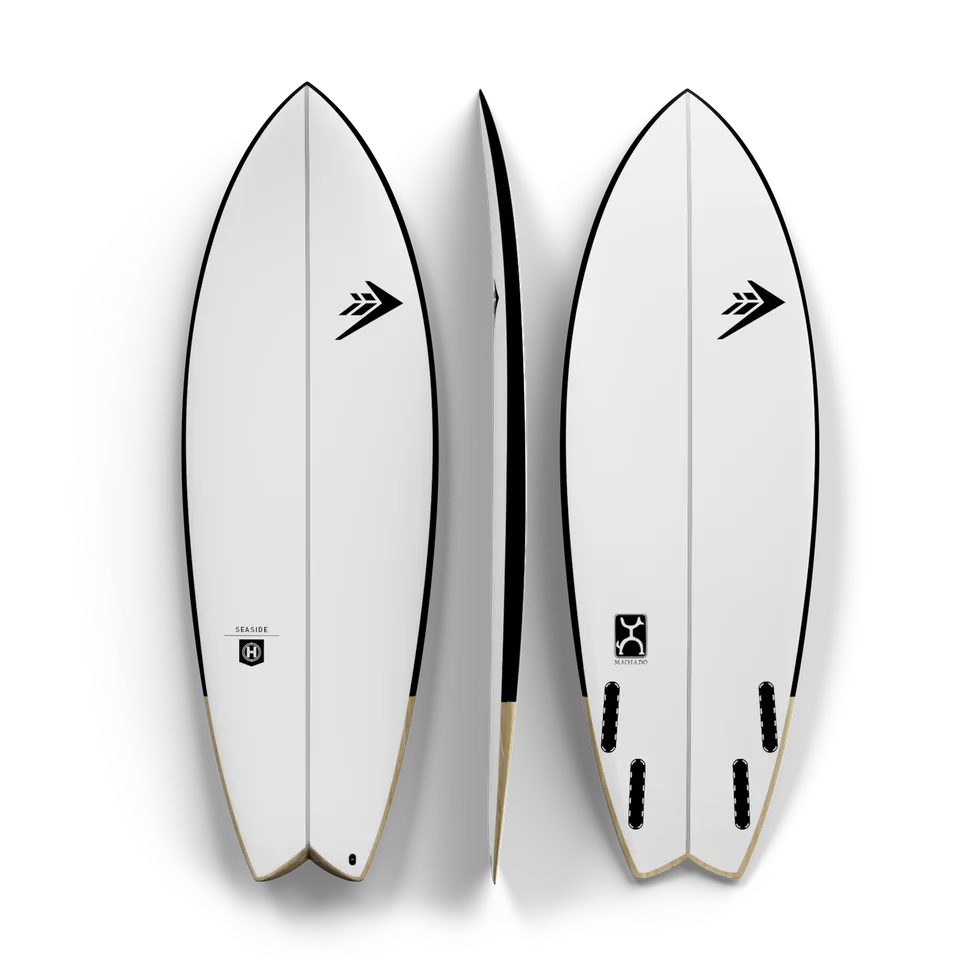 Firewire Rob Machado Seaside 2026 tavola surf nera 5'2" Helium