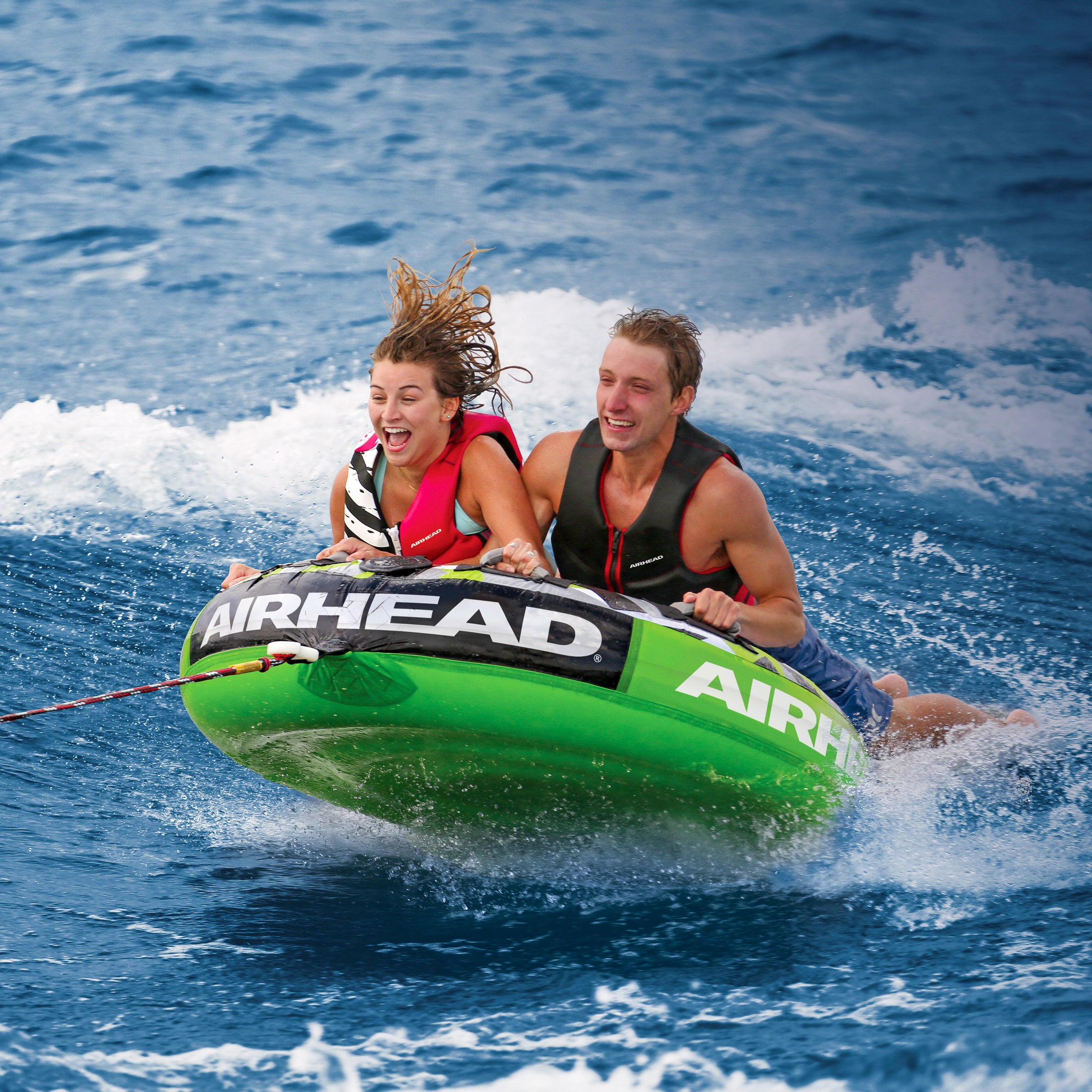 AIRHEAD Towable Tubes Slice ciambella trainabile 1-2 persone