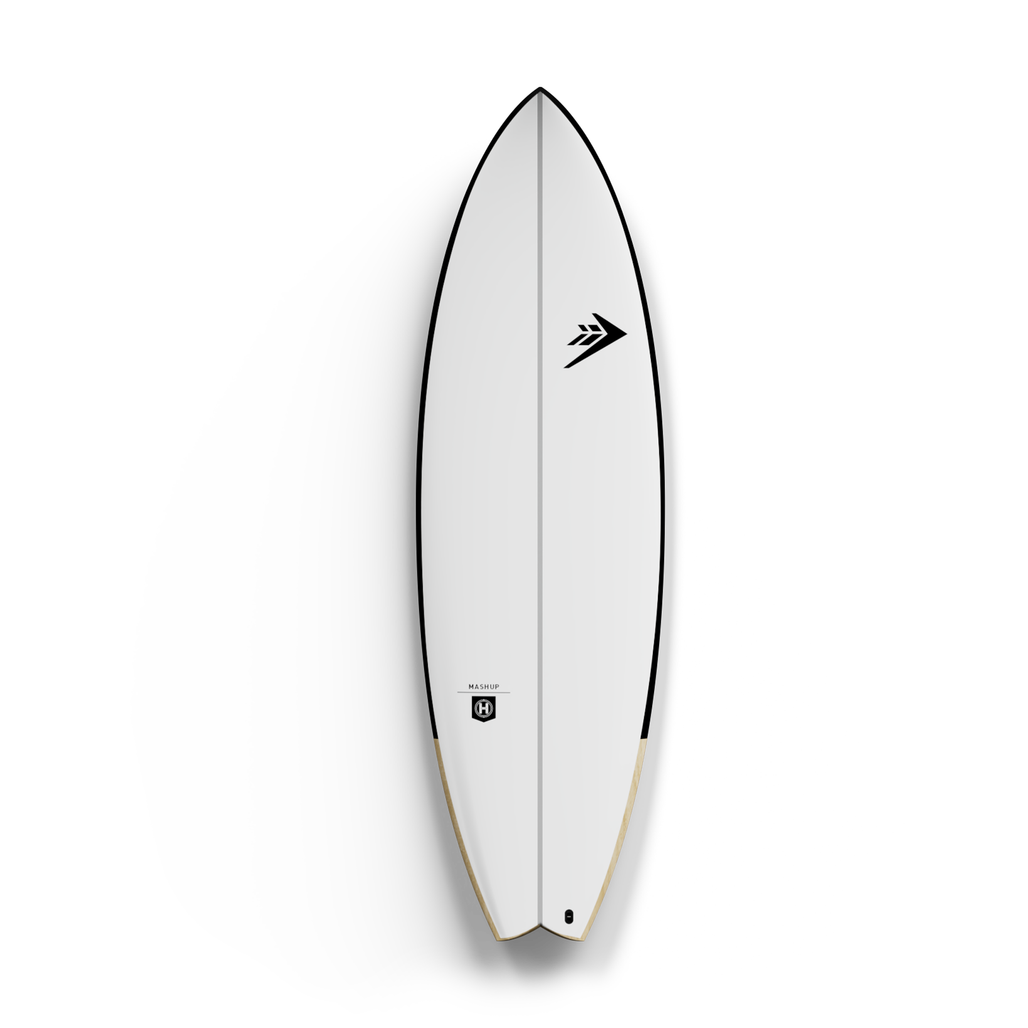 Firewire Rob Machado Mashup 2026 tavola da surf 5'4" 27,1 L nera