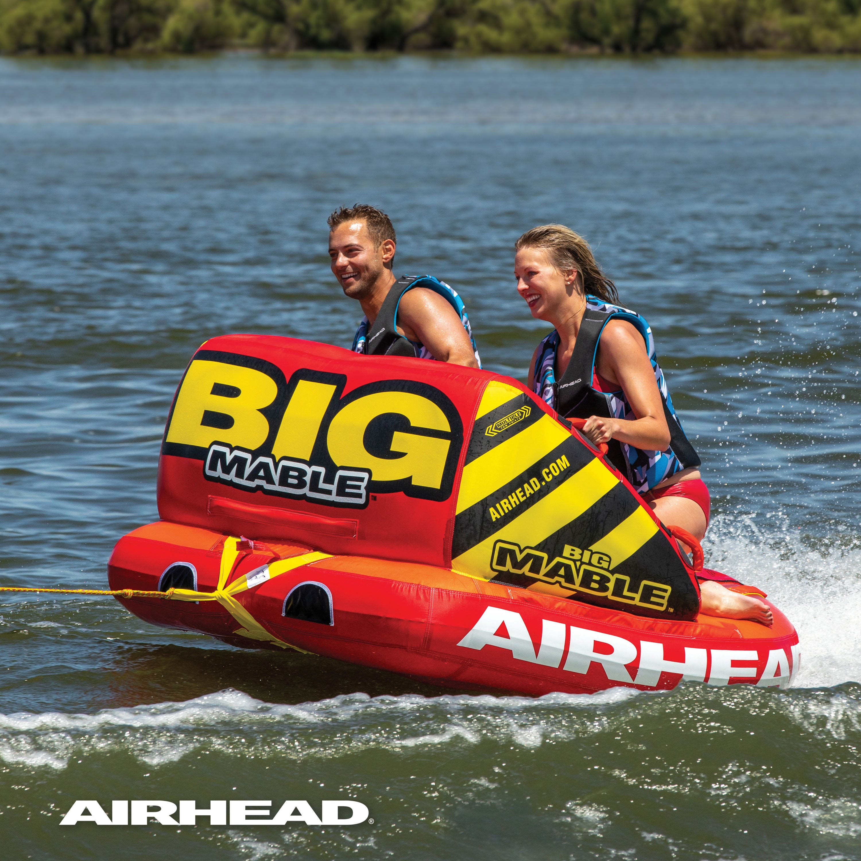 AIRHEAD Towable Tubes Big Mable gonfiabile trainabile per 2 persone