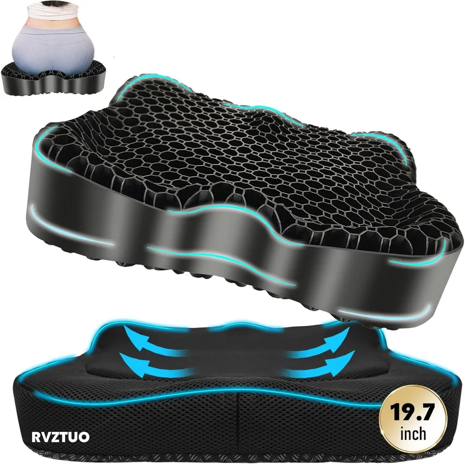 NEW-Vi Stadium Seat Cushion Cooling Gel Seat Cushion cuscino gel rinfrescante antiscivolo