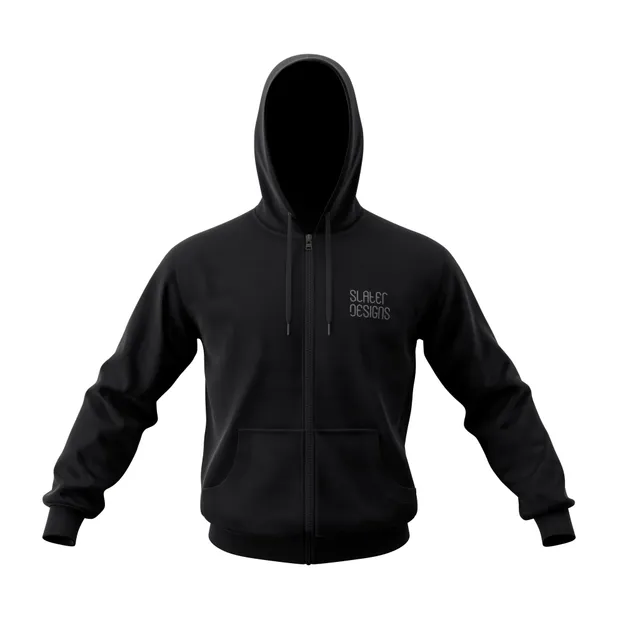 Firewire Clothing Slater Designs Pill Fleece Hoodie felpa nera S–XXL