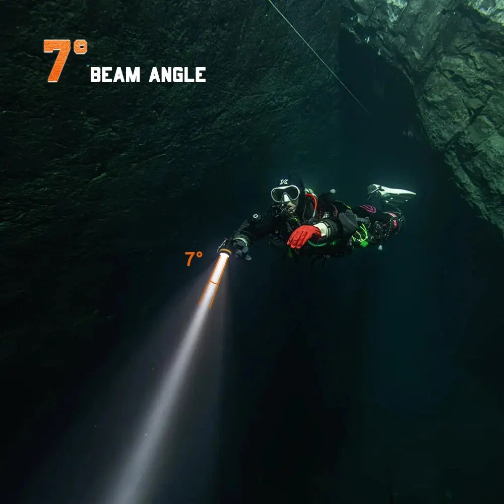 OrcaTorch Technical Diving D630 v2.0 torcia subacquea 4600 lumen EU