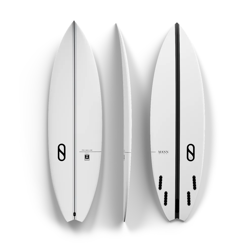 Firewire Slater Designs FRK Swallow 2026 tavola da surf grigia