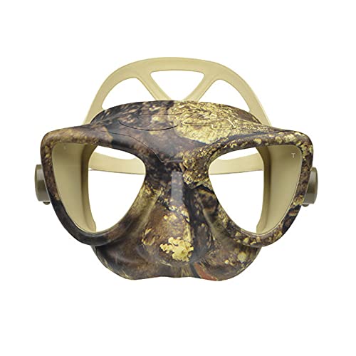 C4 Masks and Snorkels Plasma maschera subacquea nera standard basso volume