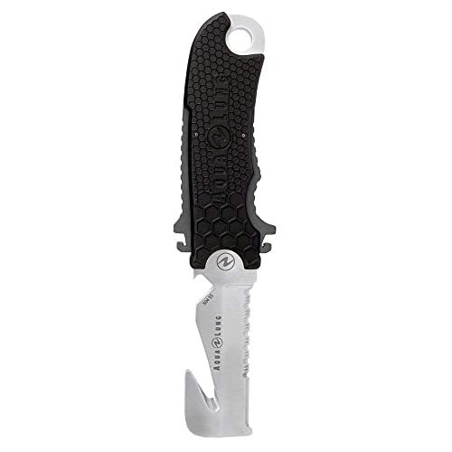 Aqualung Accessori e articoli di altri marchi Small Squeeze coltello subacqueo lama di sicurezza acciaio inox