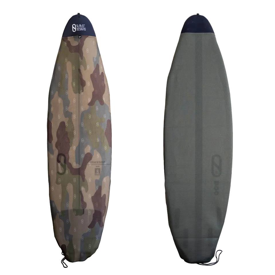 Firewire Accessories Slater Designs Uppers Shortboard Sock calza surf nera camo 5'6"