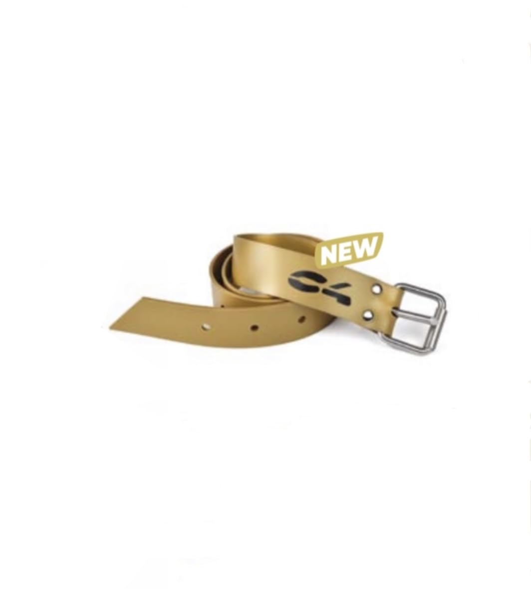 C4 Belts and Weights cintura per piombi Modello Marsigliese Oro 145 cm silicone