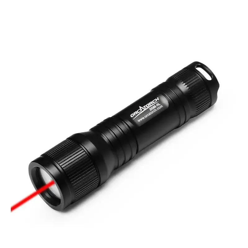 OrcaTorch Recreational Diving D560-RL torcia subacquea laser rossa