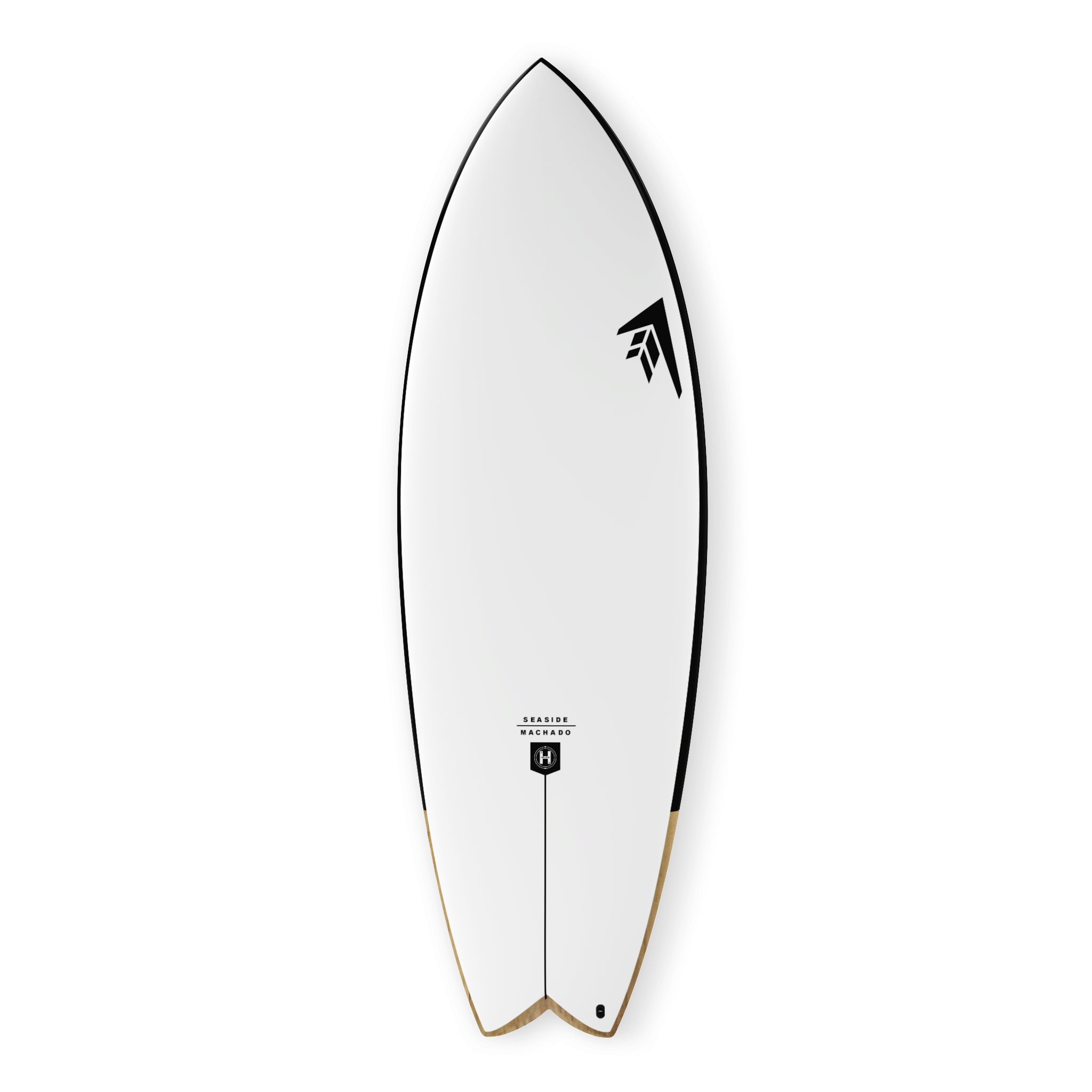 Firewire Rob Machado Seaside surfboard 5'2" Helium 26.5L nera