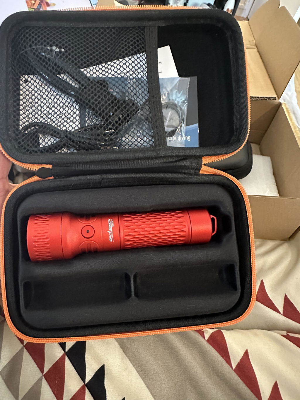 OrcaTorch Recreational Diving ORCA7 torcia subacquea 3000 lumen