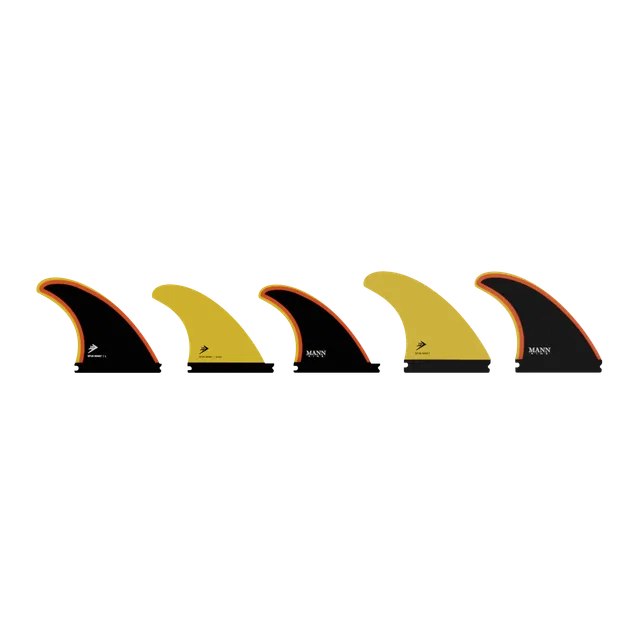 Firewire Accessories Spun Honey Fin Set pinne 5 pinne Single Tab Large