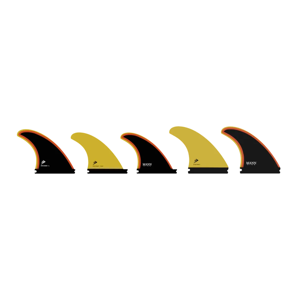 Firewire Accessories Spun Honey Fin Set pinne 5 pinne Single Tab Large