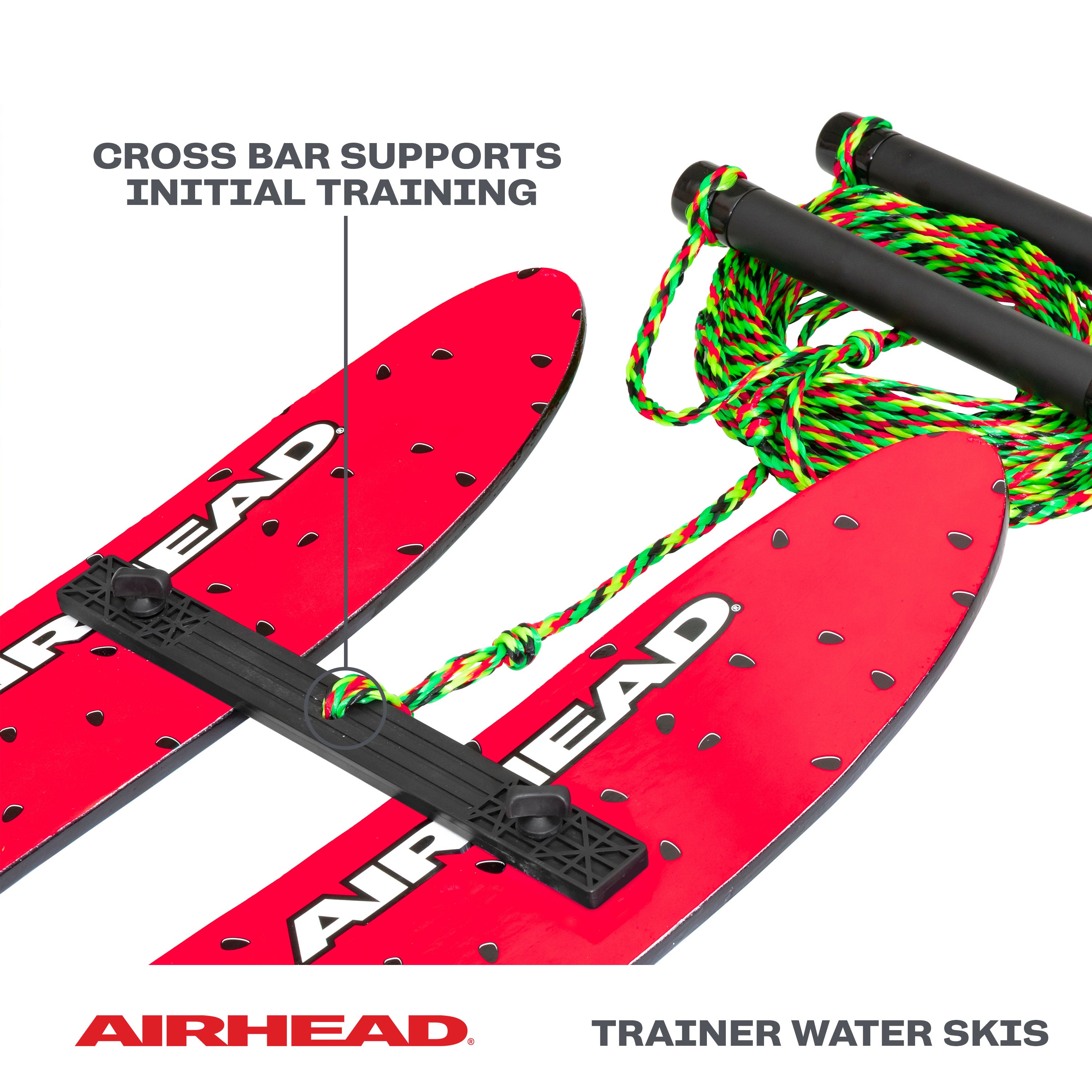 AIRHEAD Water Skis & Boards Watermelon Trainer sci nautici 48" bambini