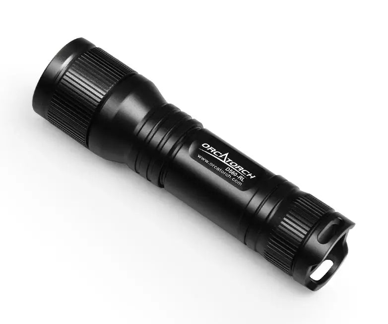 OrcaTorch Recreational Diving D560-RL torcia subacquea laser rossa
