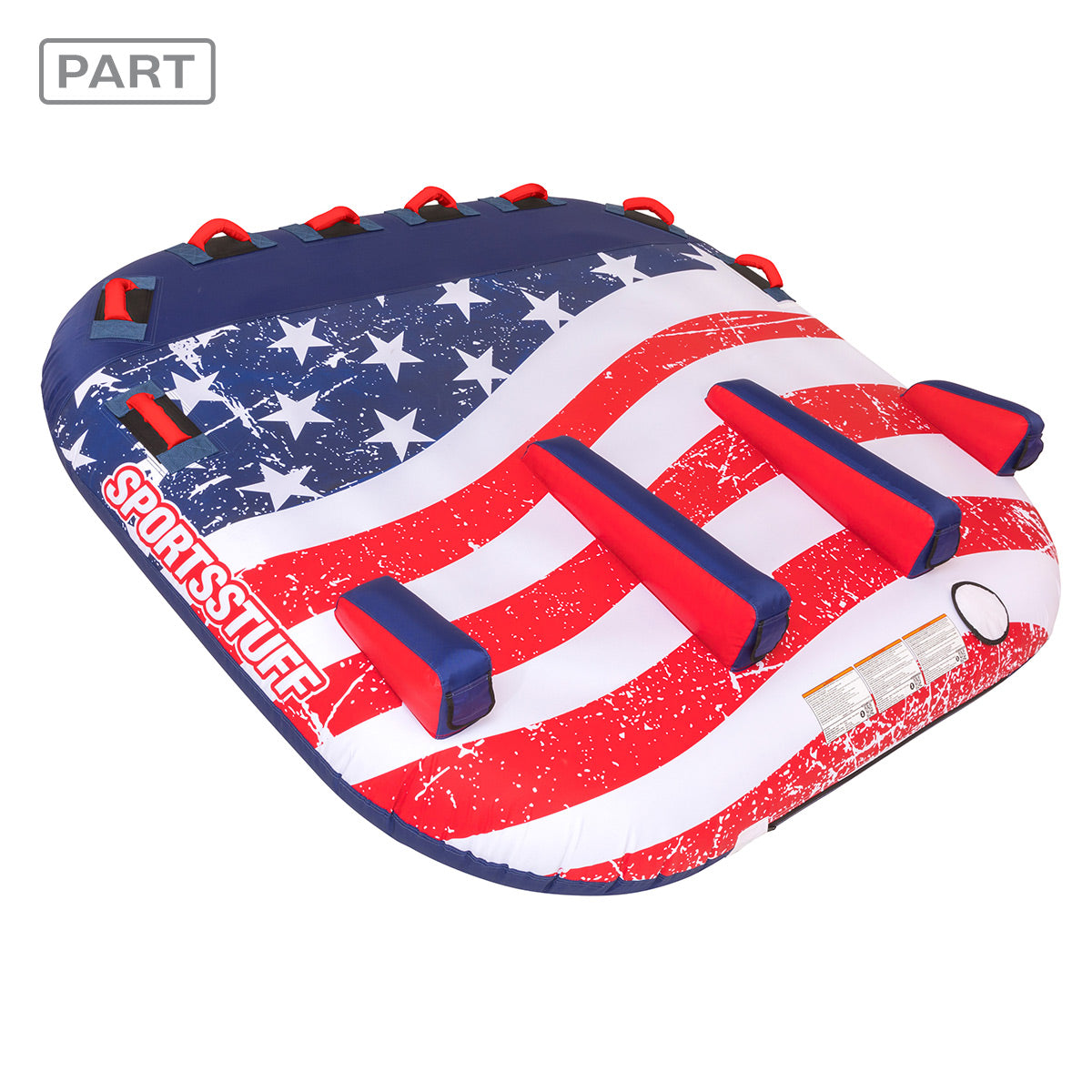 AIRHEAD Towable Tubes Stars & Stripes 3 Part tubo di ricambio