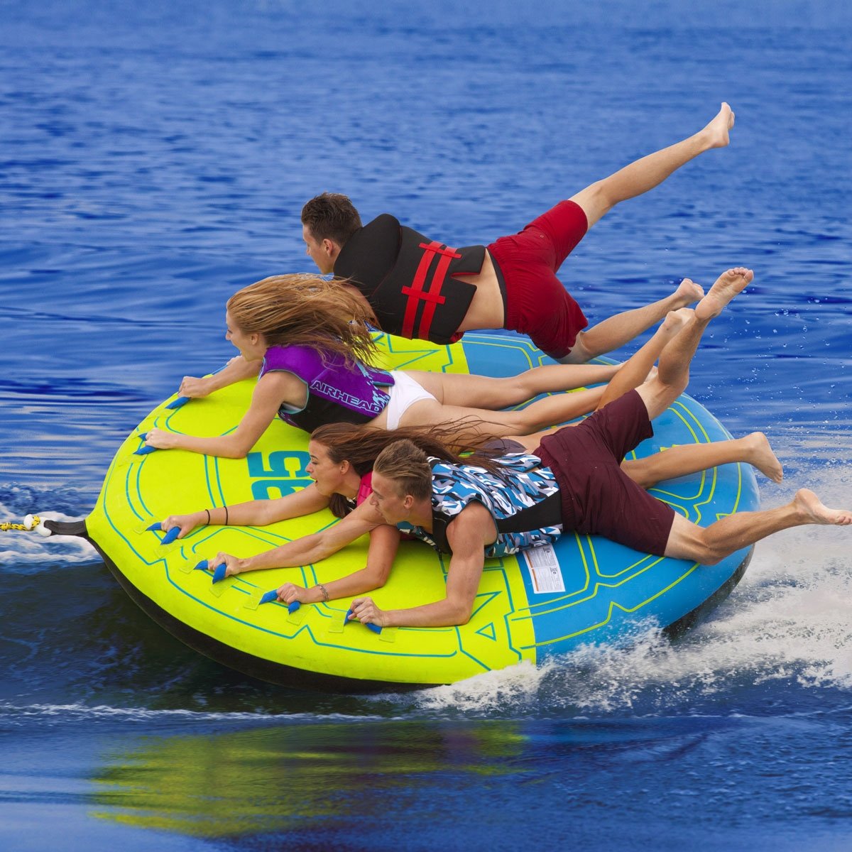 AIRHEAD Towable Tubes Comfort Shell 95 ciambella trainabile 4 persone