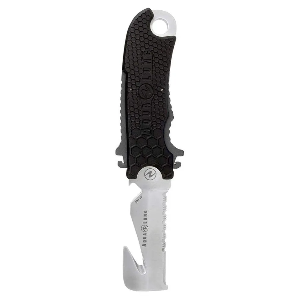 Aqualung Accessori e articoli di altri marchi Small Squeeze coltello subacqueo lama di sicurezza acciaio inox