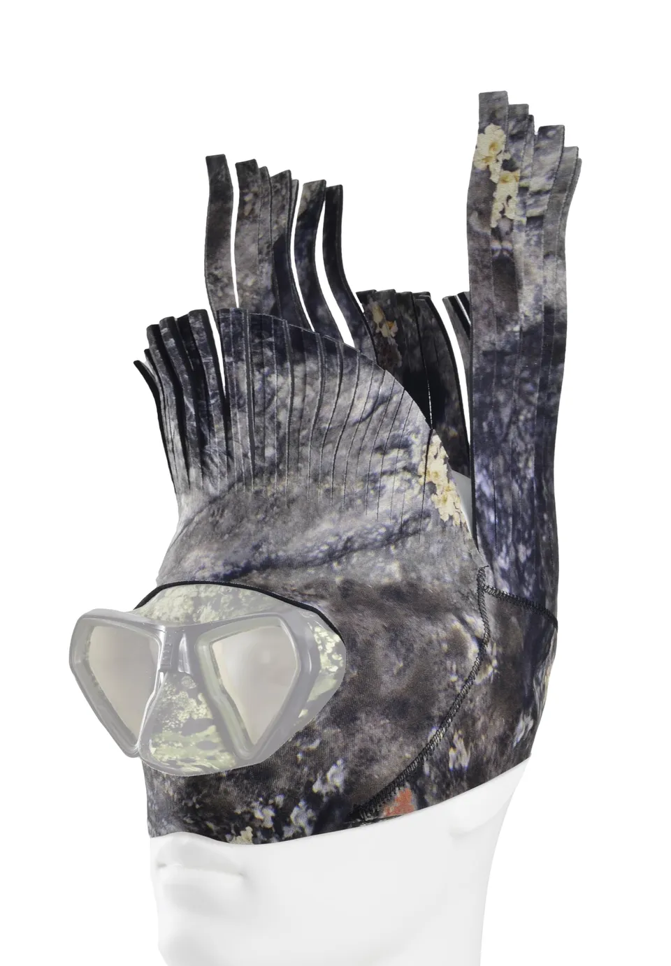 C4 Neoprene Accessories coprimaschera mimetico per apnea
