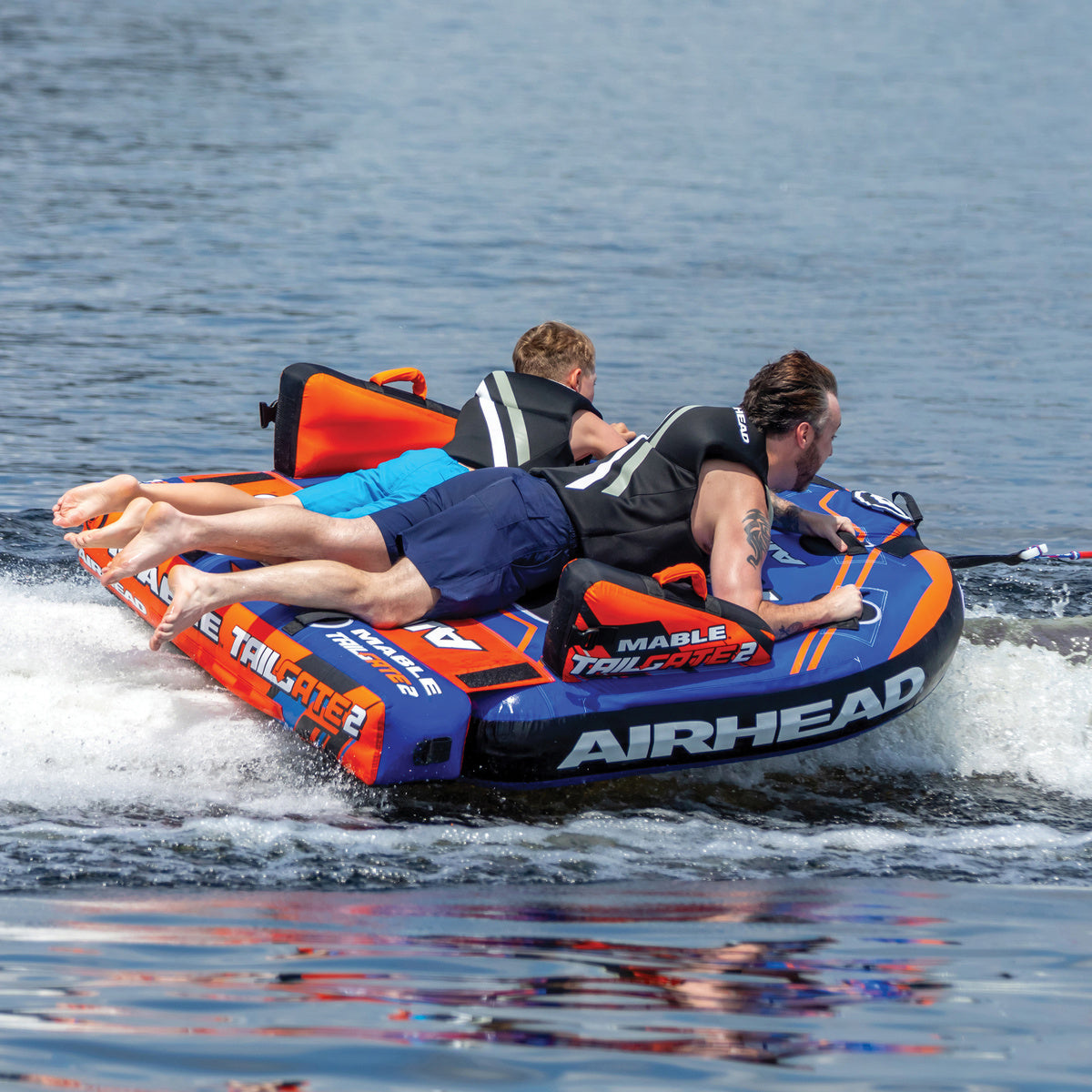 AIRHEAD Towable Tubes Mable Tailgate 2 gonfiabile trainabile per 2 persone