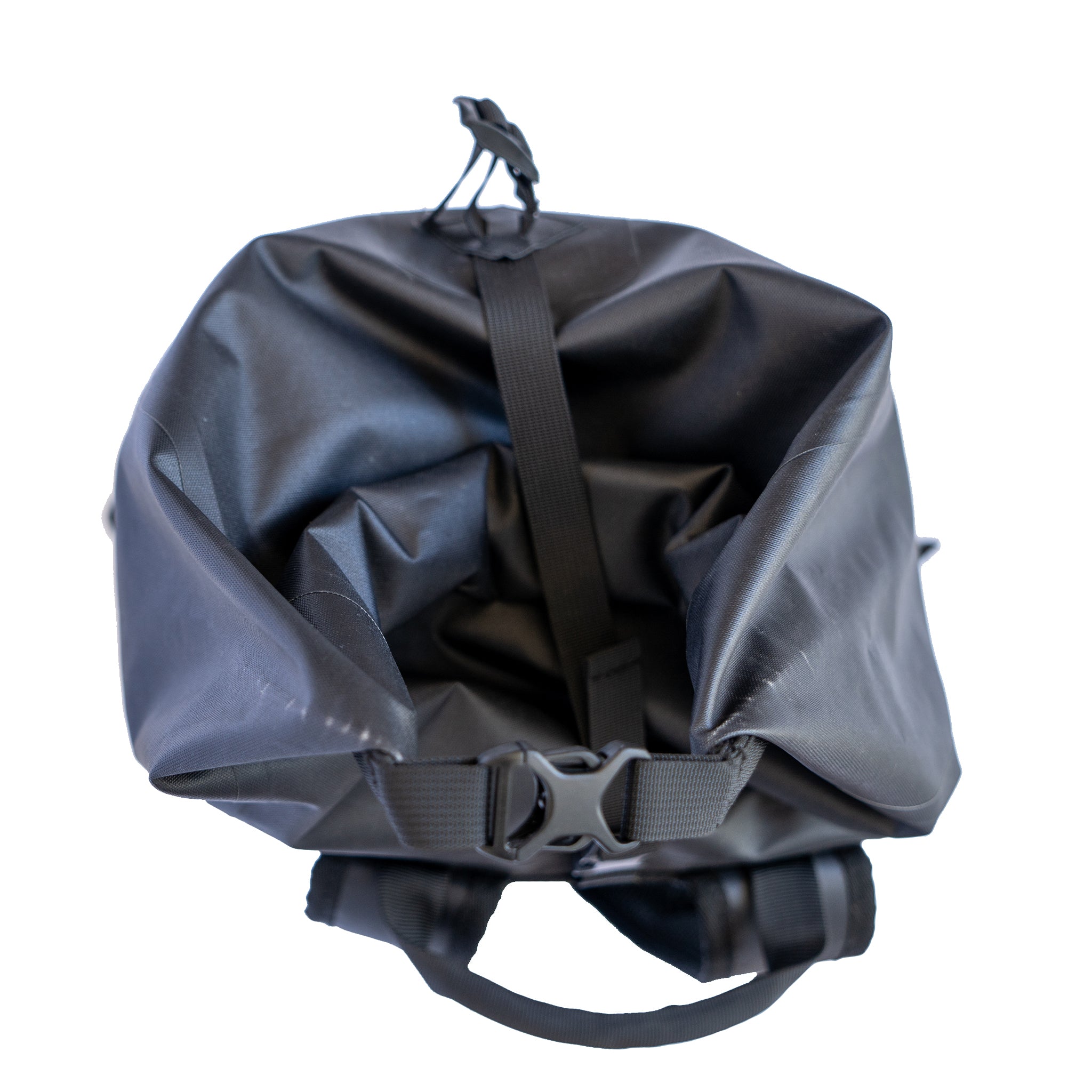 Firewire Accessories All Day Roll Top Bag zaino nero impermeabile