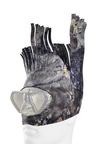 C4 Neoprene Accessories coprimaschera mimetico per apnea
