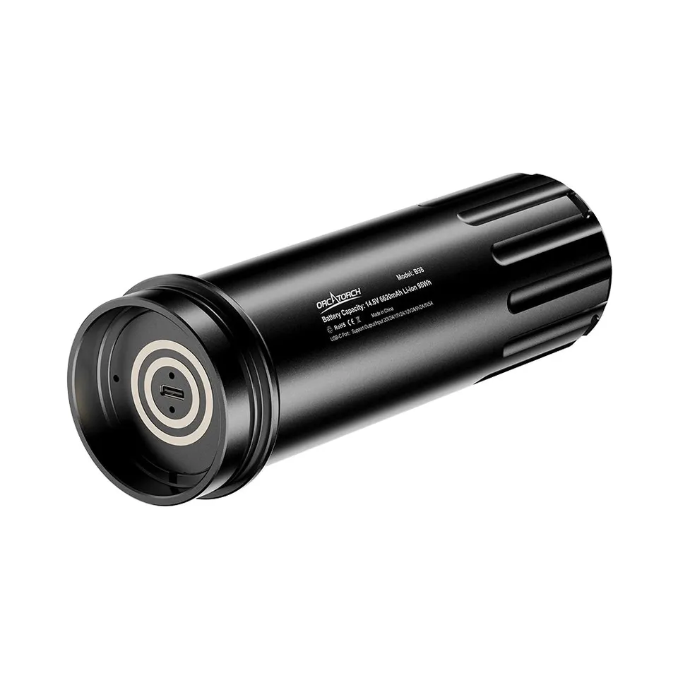 OrcaTorch Batteries & Chargers B98 batteria ricaricabile USB-C 98 Wh