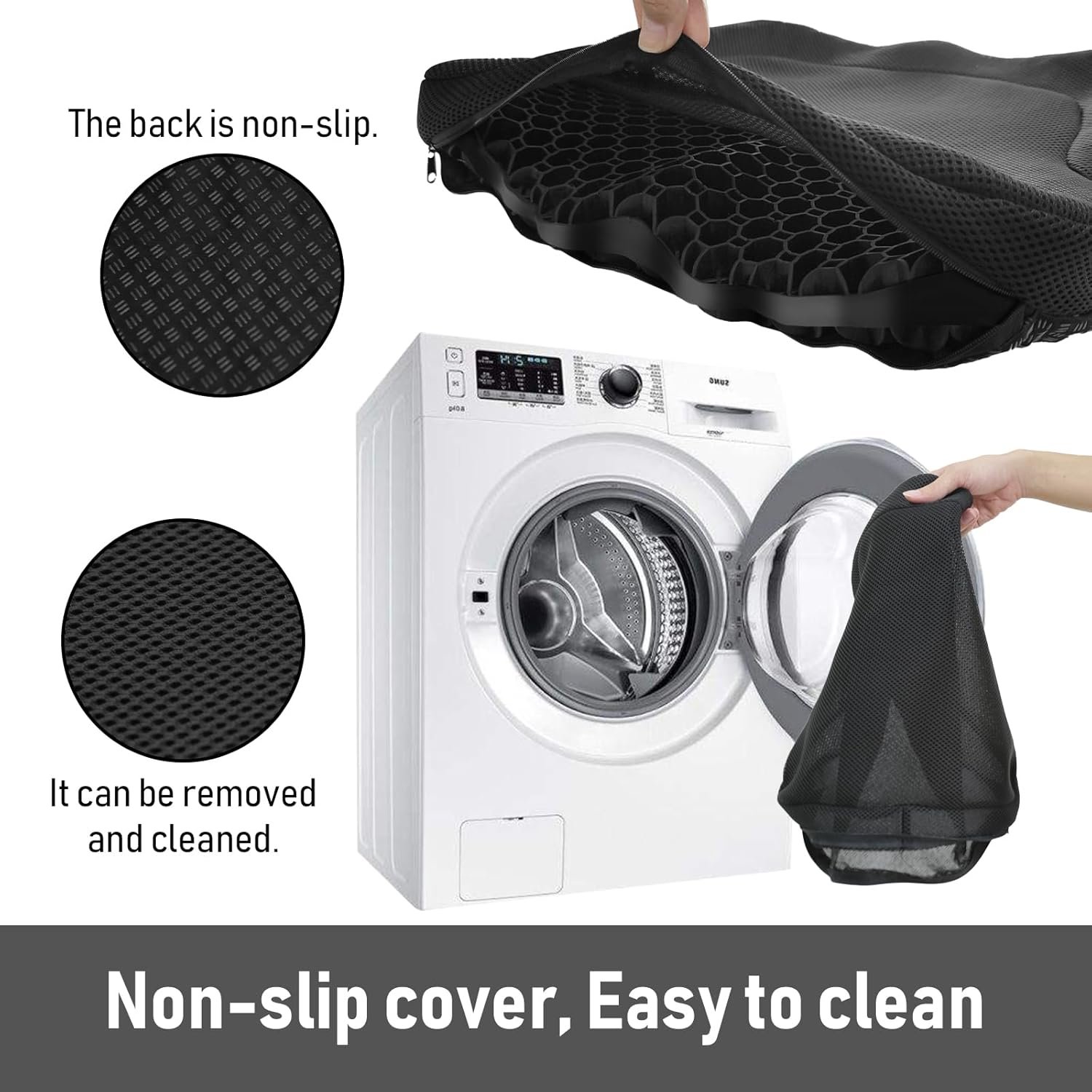 NEW-Vi Seat Cushion for Office cuscino in gel rinfrescante