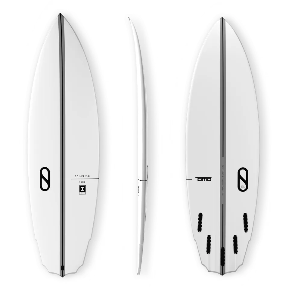 Firewire Slater Designs Sci-Fi 2.0 tavola da surf 5'5" 24.9L grigia I-Bolic