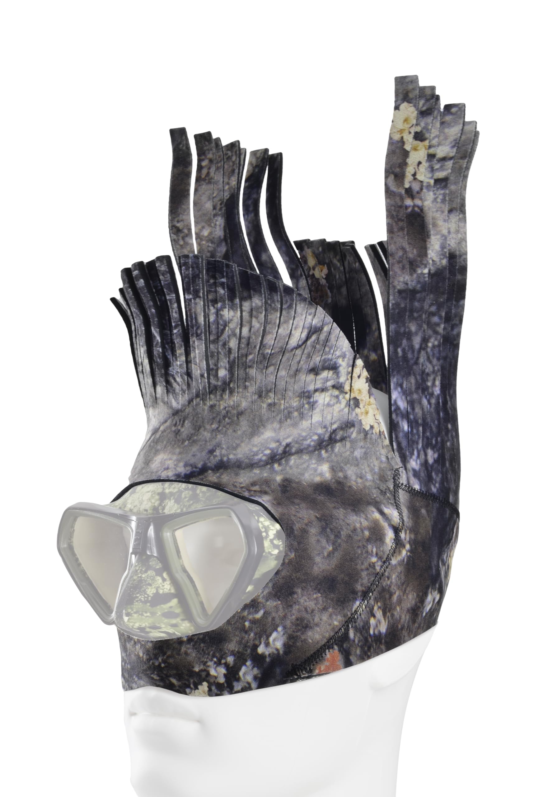 C4 Neoprene Accessories coprimaschera mimetico per apnea