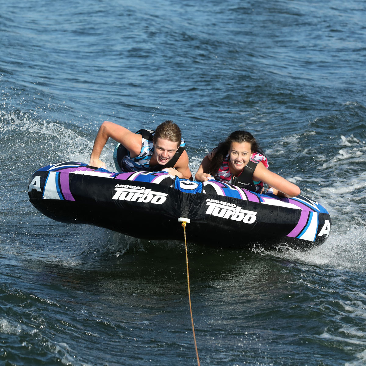 AIRHEAD Towable Tubes Turbo Blast 2 tubo trainabile 2 posti velocità