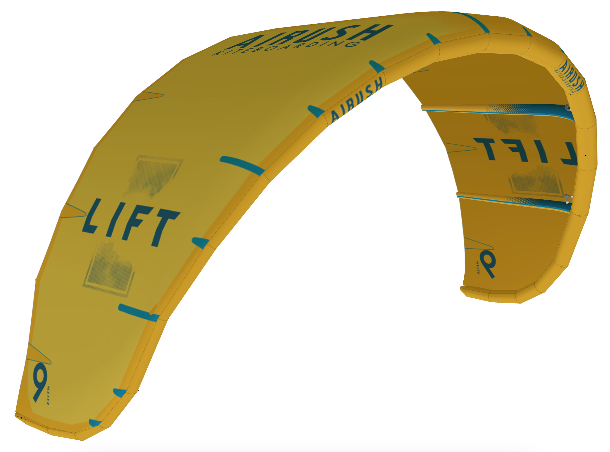 Airush Kites Lift V3 kite 9 m giallo Big Air