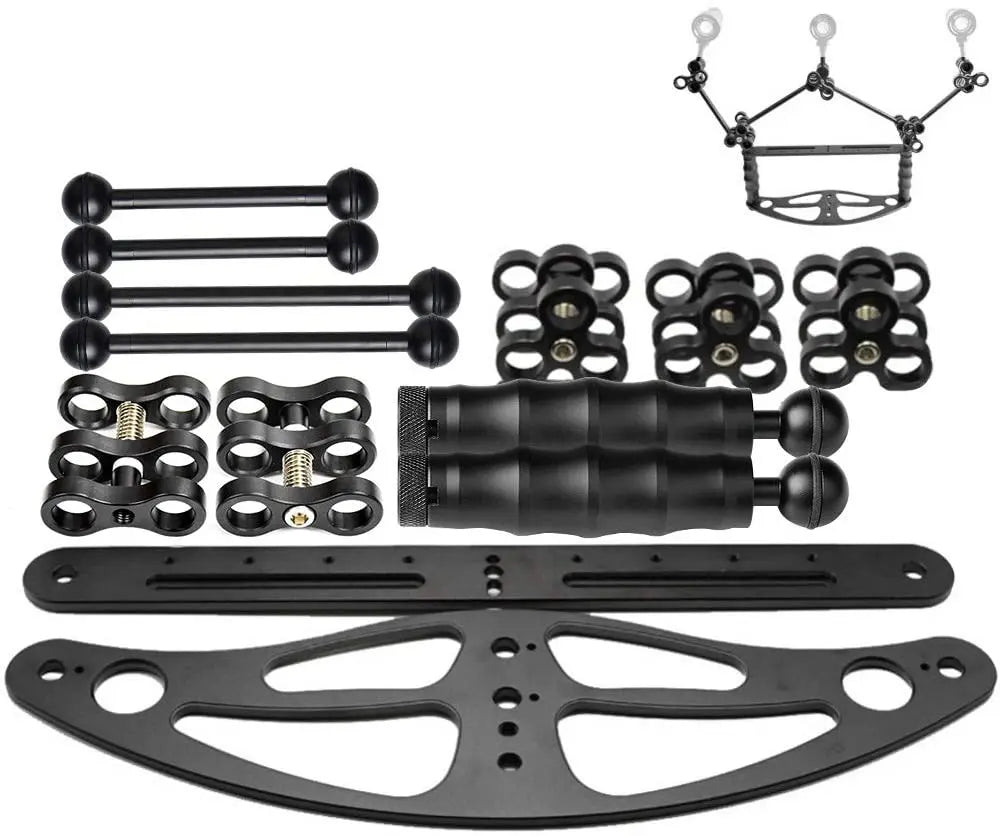 OrcaTorch Arms & Trays H01 vassoio per fotocamera subacquea