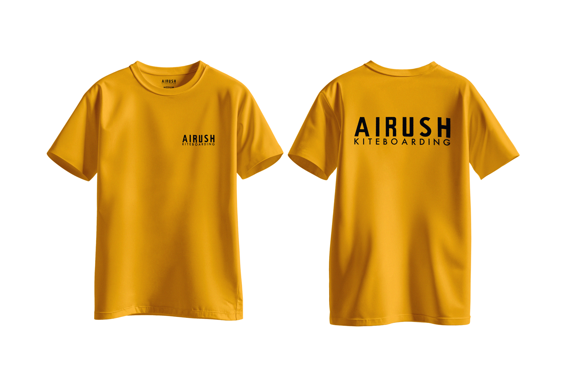 Airush Merch Wetshirt maglia gialla Yellow XS