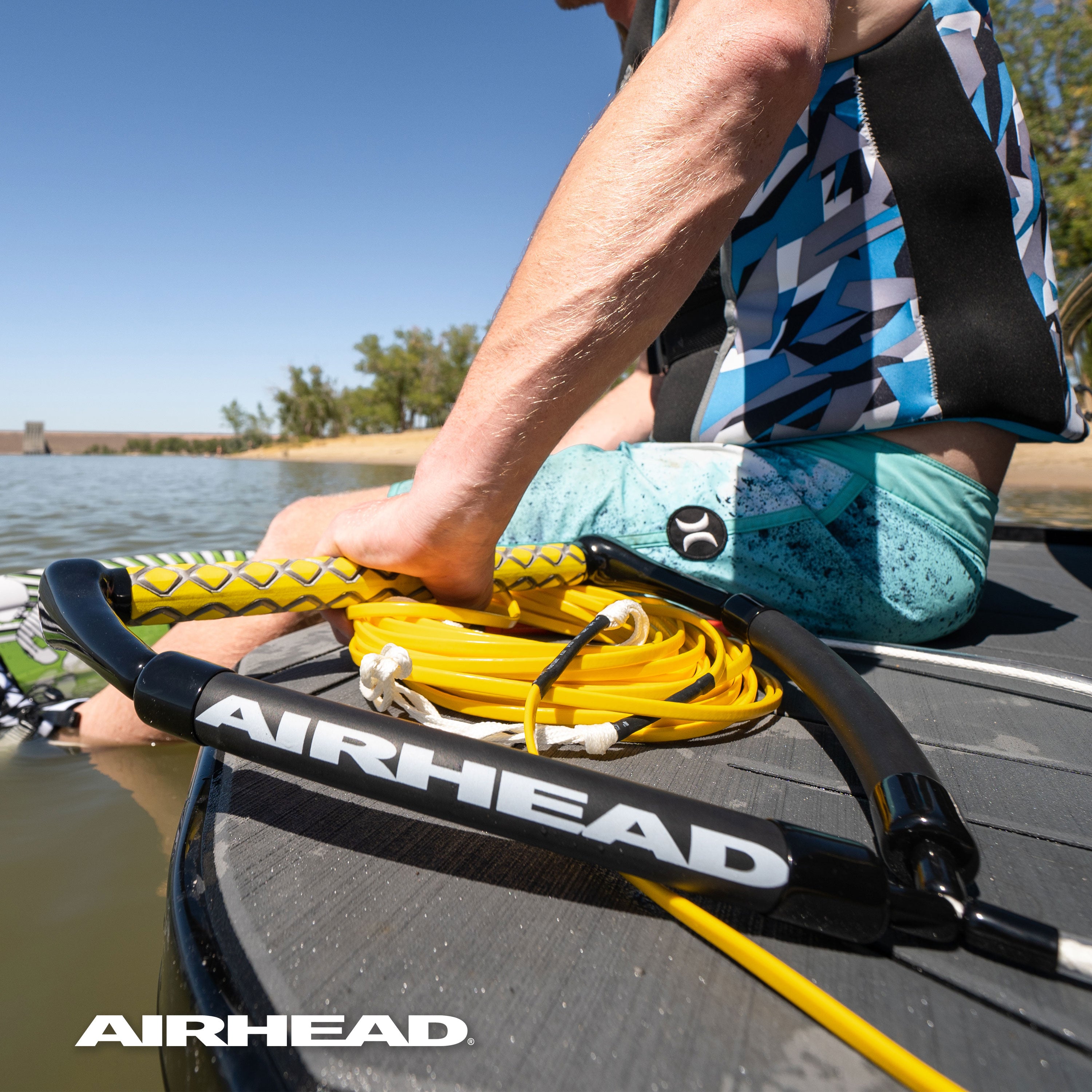 AIRHEAD Wakeboard Ropes Dyneema Flat Line corda wakeboard 70 ft senza elasticità