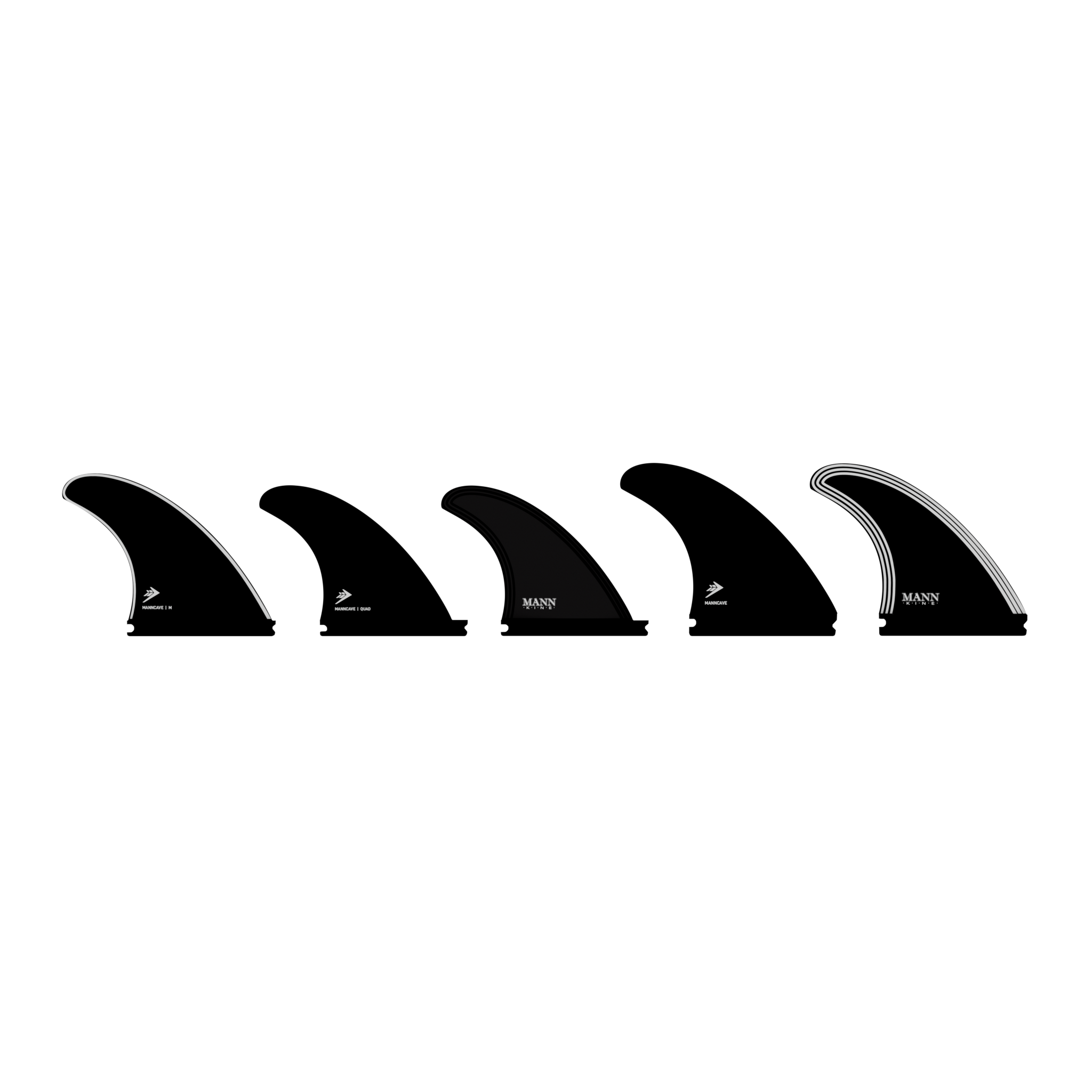 Firewire Accessories Manncave set pinne 5 pezzi single tab Large
