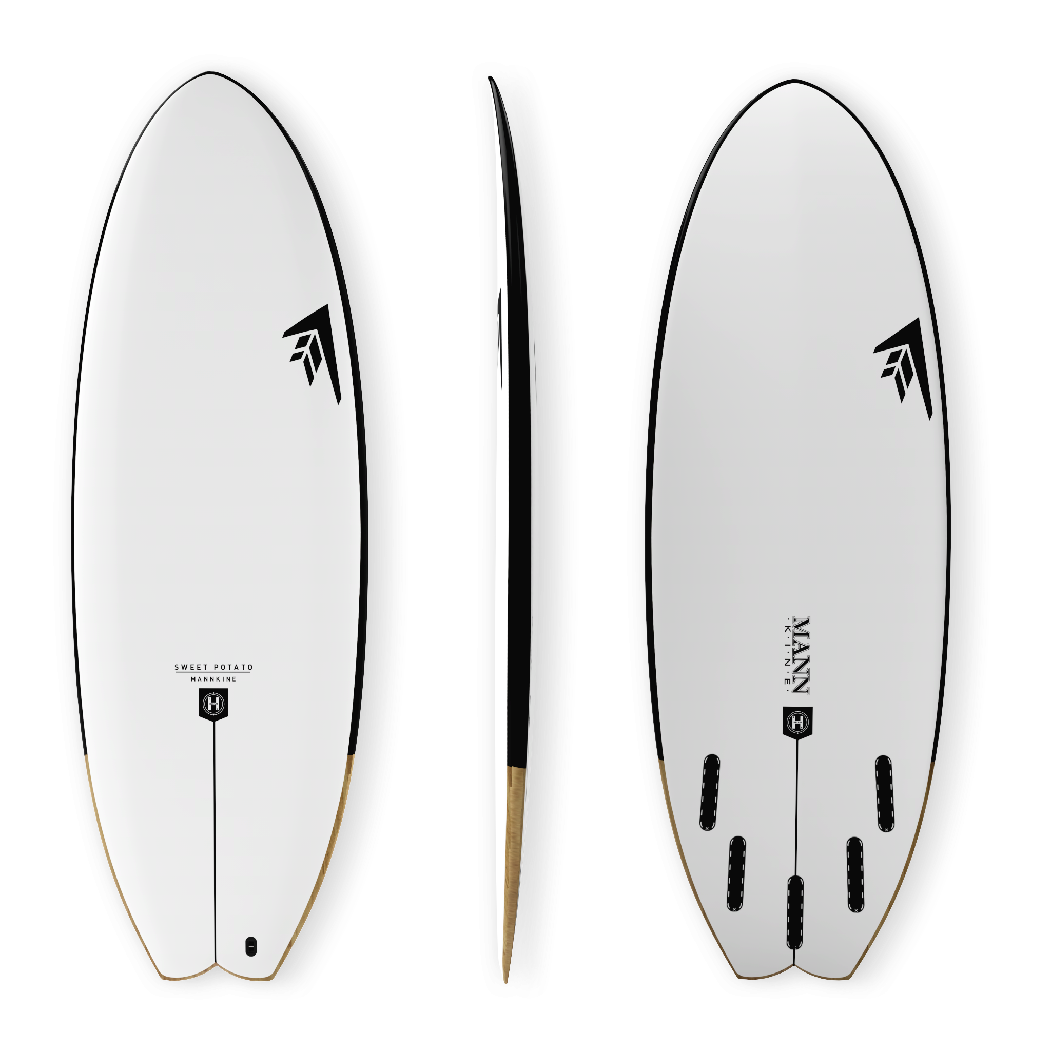 Firewire Mannkine Sweet Potato tavola da surf 5'2" 31 L Helium