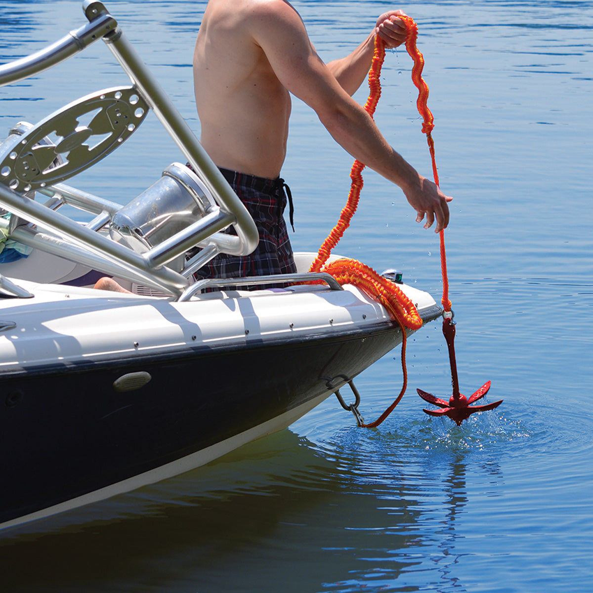 AIRHEAD Boating Accessories Anchor Bungee cima elastica 14-50 ft galleggiante