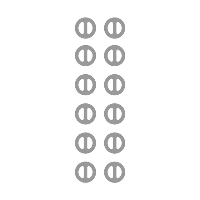 Airush Spare Parts Ring T Bar ricambio 12 pezzi