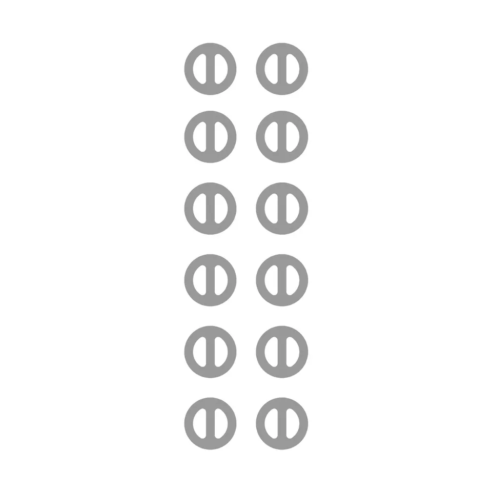 Airush Spare Parts Ring T Bar ricambio 12 pezzi