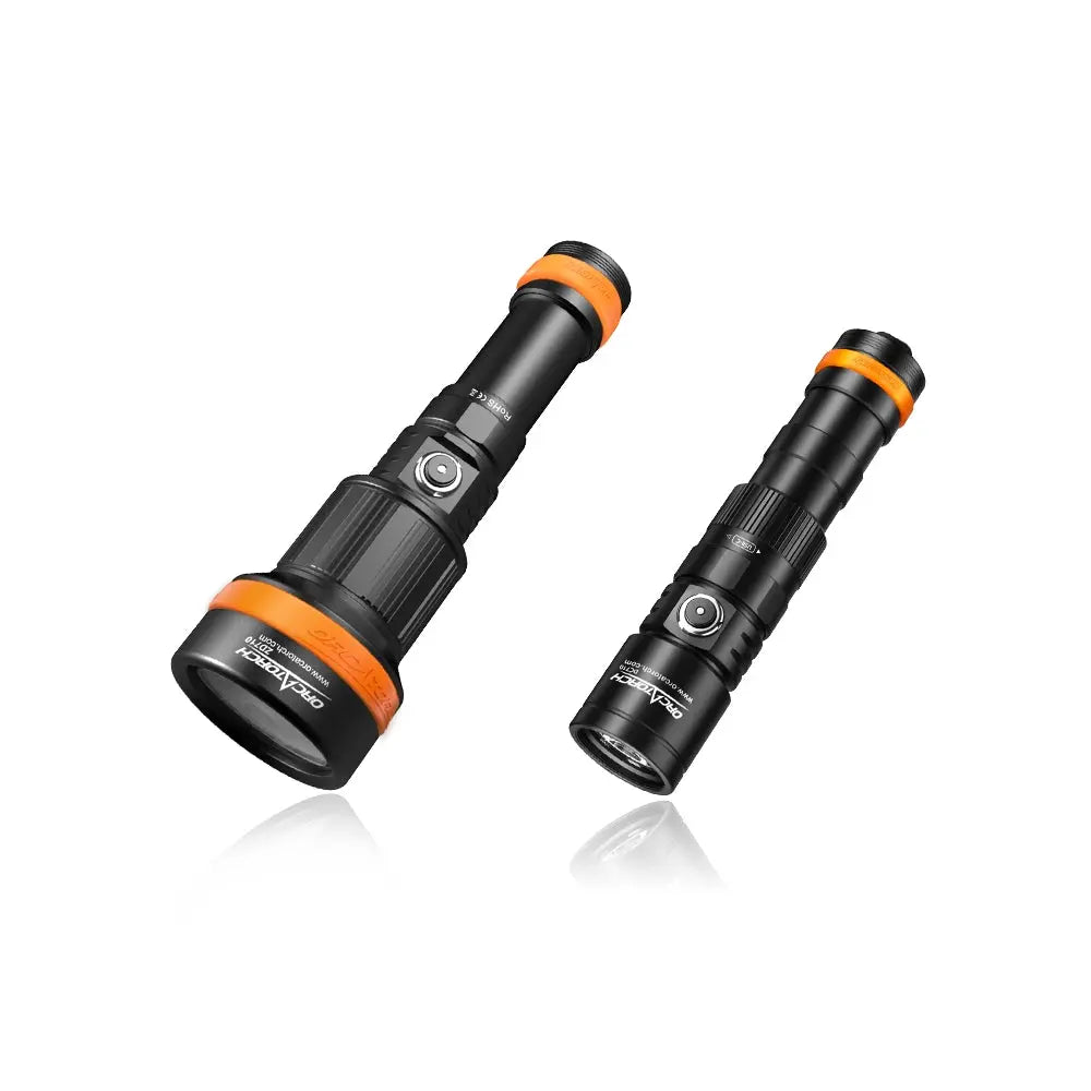 OrcaTorch Recreational Diving ZD710 MK2 bundle torcia subacquea