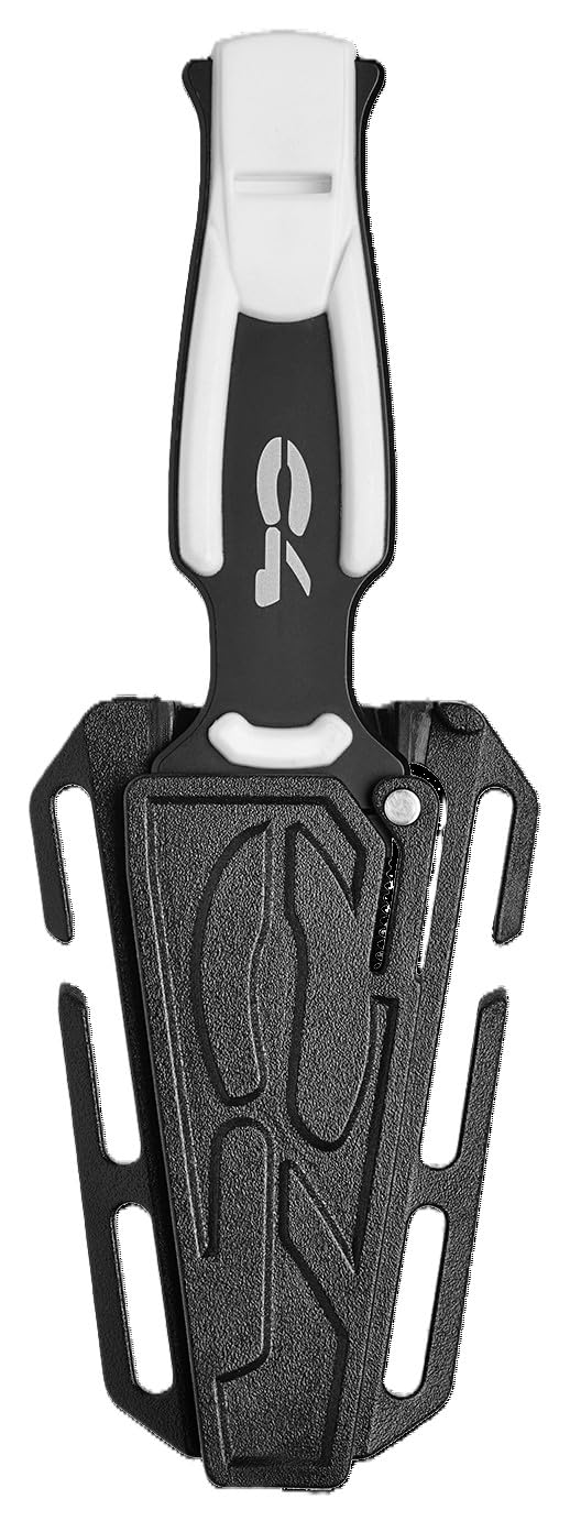 C4 Knives RONIN coltello subacqueo nero, lama 81 mm